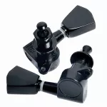 1 set/3+3, airy guitar knob+electric LP, tons of black, good guitar knob, acoustic guitar knob