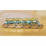 1 set of 5 bass, round lines, golden wilkinson wBBC5-CR