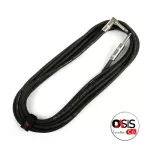 6-meter black jack cable, KIRLIN IPCV-42 6M, Jack Guitar, Jack Guitar Strap