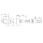 1 DER JUNG Guitar knob