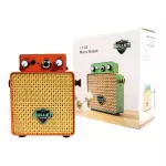 ฟรี..สายสะพายตู้ สีส้ม ตู้แอมป์กีต้าร์ มีเอฟเฟค Clean / Overdrive Bullet BT-05 Micro Robot Mini Guitar Amp แอมป์กีตาร์