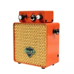 ฟรี..สายสะพายตู้ สีส้ม ตู้แอมป์กีต้าร์ มีเอฟเฟค Clean / Overdrive Bullet BT-05 Micro Robot Mini Guitar Amp แอมป์กีตาร์