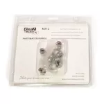 4 pieces/delivery every day, jazz screw, 4 Dreammaker KB-2 cable, chrome color, guitar knob Electric guitar knob