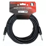 Ready to send a 6-meter KIRLIN jack cable 6.3 mm, IPC-201B Premium Instrument Cable Jack.