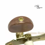 พร้อมส่ง  ส่งเร็ว  ลูกบิดกีต้าร์คลาสสิค McQueen สีทอง ที่หมุนน้ำตาล ลูกบิด กีต้าร์ คลาสสิค งานสวยพรีเมี่ยม