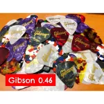 ปิ๊กกีตาร์คละสีขนาด0.46/0.71/0.73mm Gibson/Fender/Ibanez แพ็ค100ชิ้น
