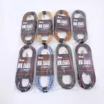 พร้อมส่ง สายแจ็คกีตาร์ ความยาว3เมตร 5 เมตร HK cable สายถัก คุณภาพดี คละสี