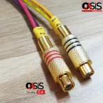 0.5M/New, Sound Sign Cable, RCA, Y, 4 wives, 2 wires, car audio, 4core multi core tsl