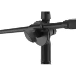 Mike legs + Mike head 2 heads, microphone, microphone, boom, legs, microphone, NTS Hy-602, a microphone stand with a microphone