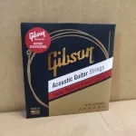 สายกีต้าร์โปร่ง gibson เคลือบ เบอร์ 11 สาย Acoustic Guitar Strings Coated Phosphor Bronze ขนาด 11-52 เบอร์ 11