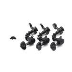 There is a Lock Fortis FD-LOCK cable. Good chrome, airy guitar knob, steel lock, guitar line lock. Airy guitar knob