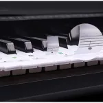 1 sheet, piano sticker, keyboard sticker, Key 37 key 49 Key 54 Key 61 Key 88 Clear Sticker Sticker Sticker ...