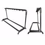 With wheels/no wheels 9 guitar stands can be placed, including electric guitars, airy guitar, 9 guitar stand, Hy-889, 9 guitar stand.