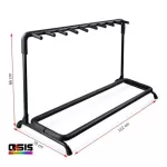 With wheels/no wheels 9 guitar stands can be placed, including electric guitars, airy guitar, 9 guitar stand, Hy-889, 9 guitar stand.