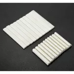 1ชุด / 2ชิ้น Ukulele Bone Nut and Saddle กระดูกวัว