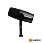 Shure MV7 Podcast Microphone Mike records Output USB/XLR.