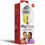IK Multimedia Irig Voice. Sound recording microphone for I Phone / I PAD / I POD TOUCH and devices that use Android (Yellow).