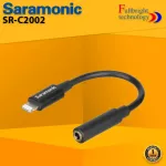 SARAMONIC SR-C2002 3.5mm TRRS (FMALE) to Light Ning (Male) 3.5 mm adapter cable. Trrs is a good ning material.