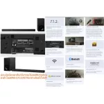 Sony Sound Bar 3.1CH400 Watts HTZ9FDOLBY ATMOSDTS: XSOUN BAR with Wi-Fi/Bluetoothtechnology, free air purifier, PM2.5