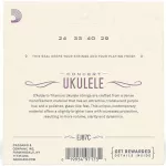 D'Amdario® EJ87C Ukulele CONCER TITANIUM 100% 0.024 - 0.040 ** Made in USA **