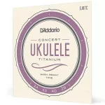 D'Amdario® EJ87C Ukulele CONCER TITANIUM 100% 0.024 - 0.040 ** Made in USA **