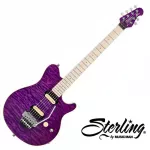 Sterling by Music Man® AX40D Axis Body Surgery, Body Body, Quilt Maple, Finger Board, Maple, Dimarzio Pickup ** 1 year Insurance **
