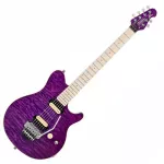 Sterling by Music Man® AX40D Axis Body Surgery, Body Body, Quilt Maple, Finger Board, Maple, Dimarzio Pickup ** 1 year Insurance **