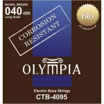 Olympia® CTB -4095, Nickel Wound Base Base Strap, 100% Genuine Pro Series, Long Scale, 0.040 - 0.095