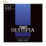 Olympia® EBS-455 สายกีตาร์เบส 5 สาย สายเบส แบบ Nickel Wound ของแท้ 100% Long Scale, 0.045 - 0.125