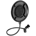 Thronman® Proof-Pop Filter P1 ตัวกันเสียงลม แผ่นป้องกันเสียงรบกวน มาพร้อมขาจับยึดในตัว เหมาะสำหรับการทำพอดแคสต์