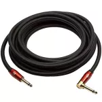 MONSTER® ACST2-21A, Jack Star, Jack 21 Ft. 6.4 meters, straight head/bend gold plated, Acoustic 21FT Angled to StraigHT Instrum.