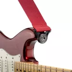 D'Addario® PWSAL401 Auto Lock Polypro Guitar Strap สายสะพายกีตาร์ ระบบล็อคหัวหมุดอัตโนมัติ กว้าง 2 นิ้ว สำหรับกีตาร์โปร
