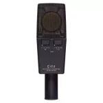 AKG® C414 XLS Condenser Mike Professional level The pattern receives 9 sounds, 20Hz-20KHz frequencies + free legs, Mike & Case &