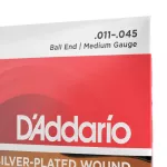 D'Addario® EJ83M Gypsy Gypsy Guitar Silver-Pold Wound 100, 100% Gypsy Jazz Guitar, B