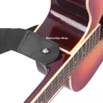 พร้อมส่ง สายสะพายกีตาร์ไฟฟ้า โปร่ง เบส ปรับความสั้น ยาวได้ สีดำ [ ฟรี!!ปิ๊กกีตาร์]