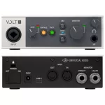 Universal Audio® Volt 1 Audio Interface 1-In/2-OOT USB 2.0 Audio International 24-bit for MAC/PC/iPhone/iPad + Free