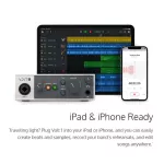 Universal Audio® Volt 1 Audio Interface 1-In/2-OOT USB 2.0 Audio International 24-bit for MAC/PC/iPhone/iPad + Free
