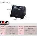 Free Jack 3M. Coolmusic Dm-30 30 watts AMP ALL IN ONE for electric drums, electric drums. Electric drum amplifier