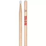 VIC FIRTH® N5BN NOVA 5B drums. Hickory Nova Drumsticks nylon head.