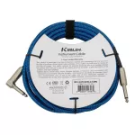 KIRLIN IWCC-202PN / BLA-6M 6-meter guitar jack cable, strap strap, straight head / bent head to prevent Guitar Instrument Cable 6M + free strap