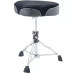 Dixon® เก้าอี้กลอง เก้าอี้กลองชุด แบบอานม้า ระบบหมุนเกลี่ยว ขาโลหะโครเมียมคู่ อย่างดี ปรับสูงได้ 19"-26" รุ่น PSN-14  Motorcycle Drum Throne