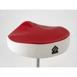 Dixon® Drum Chair Drum Dress Like a motorcycle seat, comfortable to sit on the feet, not tired Metal chromium, PSN-13RW Motorcycle Drum Throne