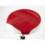 Dixon® Drum Chair Drum Dress Like a motorcycle seat, comfortable to sit on the feet, not tired Metal chromium, PSN-13RW Motorcycle Drum Throne