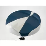 Dixon® Drum Chair Drum Dress Like a motorcycle seat, comfortable to sit on the feet, not tired Metal chromium psn-13BW Motorcycle Drum Throne