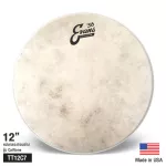 Evans ™ TT12C7 CALFTONE Leather / TOM movie 12 "1 layer of synthetic plastic leather 7.5 mm + 7 mm. Calftone Tom Batter Drumhead ** Ma
