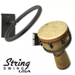 String Swing Drum Drum At the DJ BE 10 "drum, installed with the Slat Wall model DSHGSS-BH30-FW.
