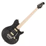 Sterling By Music Man® AX40D กีตาร์ไฟฟ้า ทรง AXIS บอดี้เบสวู้ด ไม้หน้า Quilt Maple ฟิงเกอร์บอร์ด Maple ปิ๊กอัพ DiMarzio