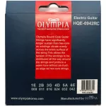 Olympia® HQE-0942RC สายกีตาร์ไฟฟ้า เบอร์ 9 แบบ Nickel Wound ของแท้ 100% Round Core, 0.009 - 0.042