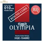 Olympia® HQE -1046RC Electric Guitar No. 10 Nickel Wound 100% authentic Round Core, 0.010 - 0.046