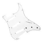 RASVONE STP3S, Piccard, Start Guitar, Coil - Standard Stratocaster Electric Guitar Pickguard with Single Coil Patterns